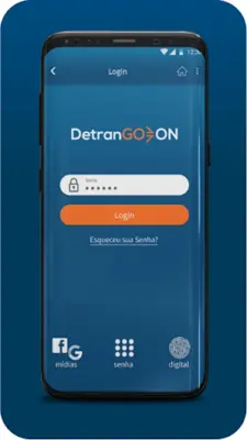 Detran GO ON android App screenshot 2